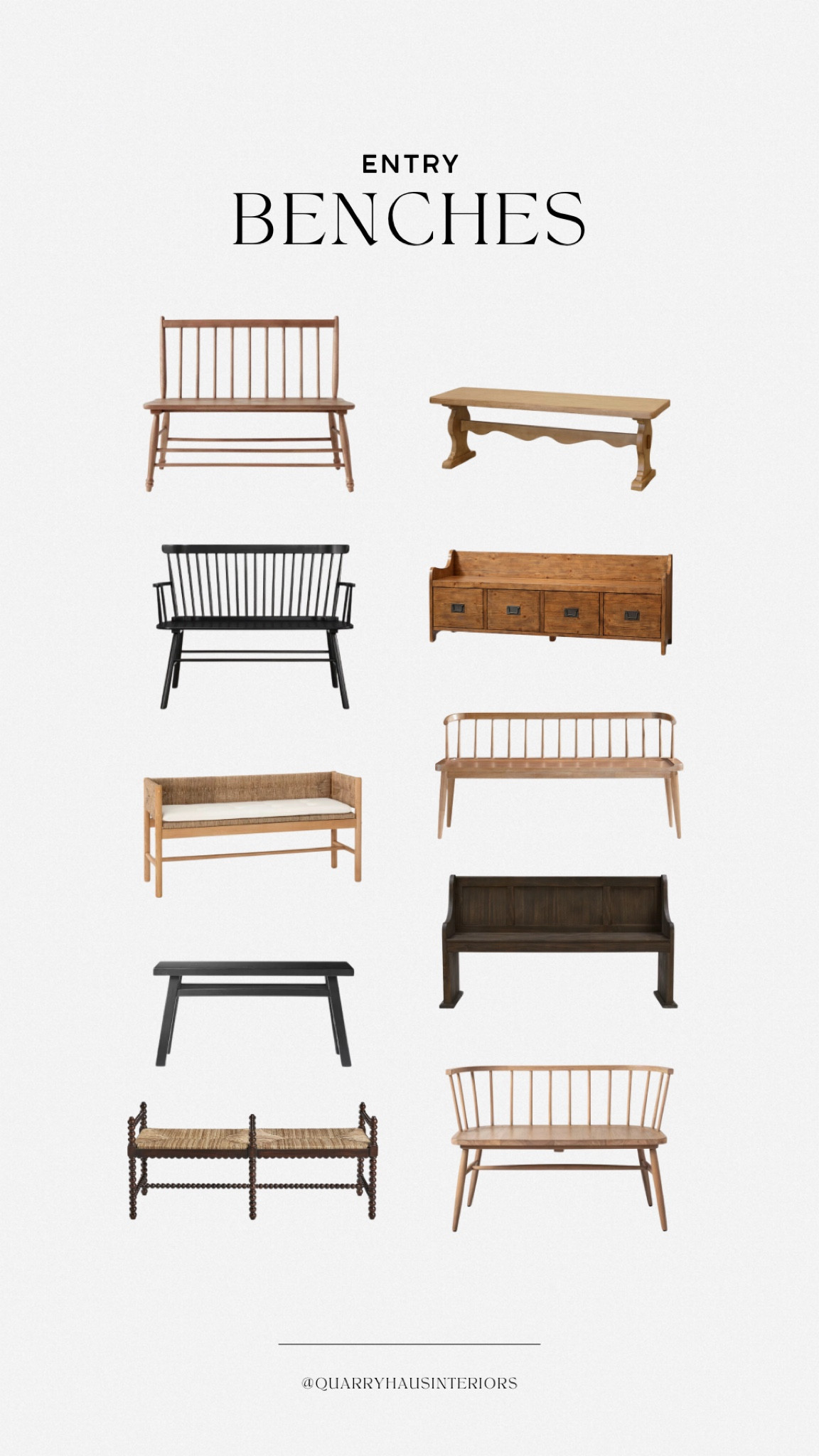 Entry benches for a warm and welcoming (and functional!) entryway! Including budget friendly finds starting at $120 🤍


Mudroom entry foyer front door furniture decor seating bench

#LTKHome