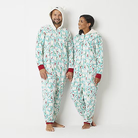 North Pole Trading Co. Unisex Adult Long Sleeve One Piece Pajama | JCPenney