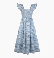 The Ellie Nap Dress - Navy Crepe | Hill House Home US