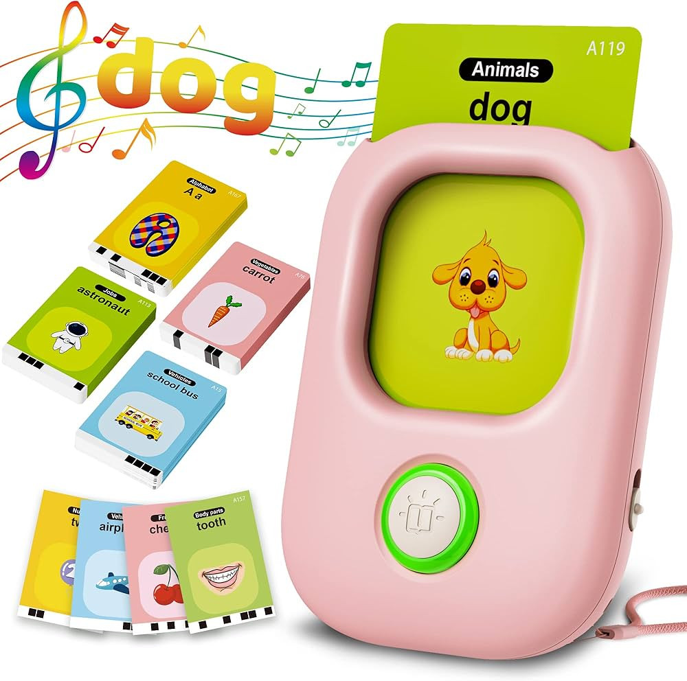 KOKODI Toddler Toys for Girls 2 3 4 5 Year Old, Toddler Talking Flash Cards 224 Sight Words, Lear... | Amazon (US)