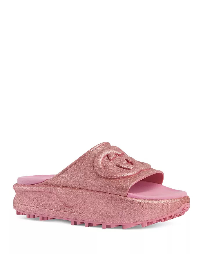 Women's Interlocking G Slide Sandals | Bloomingdale's (US)