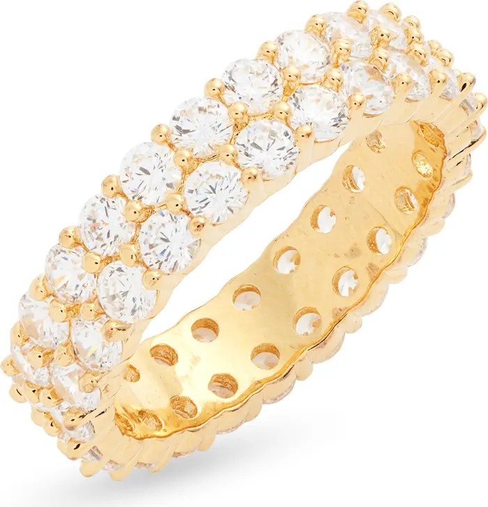 Wide Cubic Zirconia Eternity Ring | Nordstrom