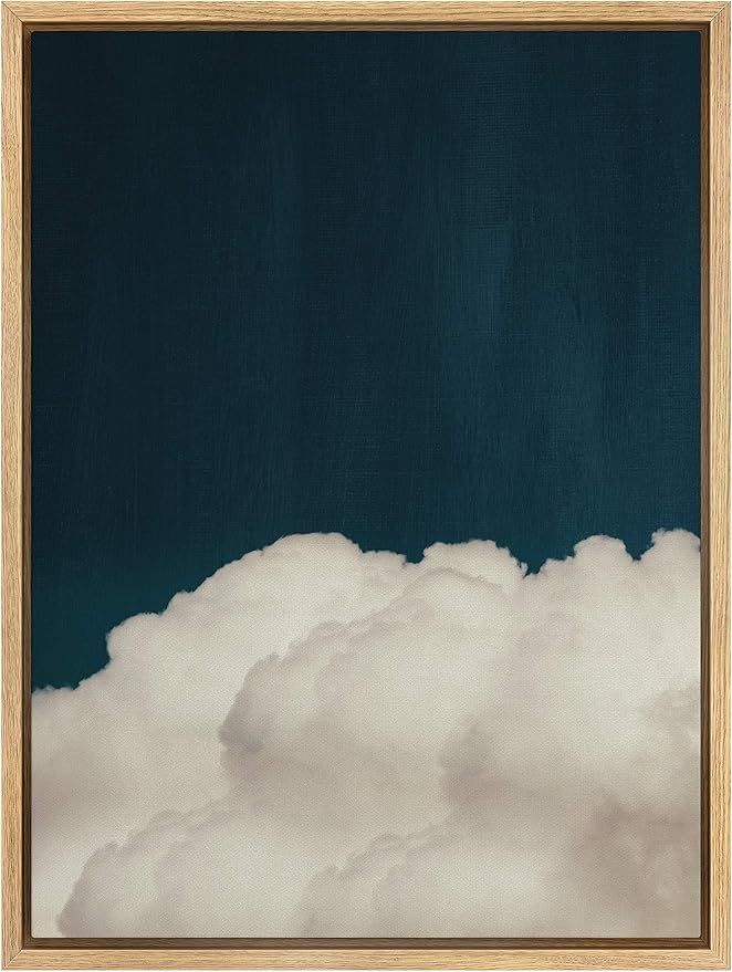 SIGNWIN Framed Canvas Wall Art Beautiful Cloud on Sky Canvas Prints Home Artwork Decoration for L... | Amazon (US)