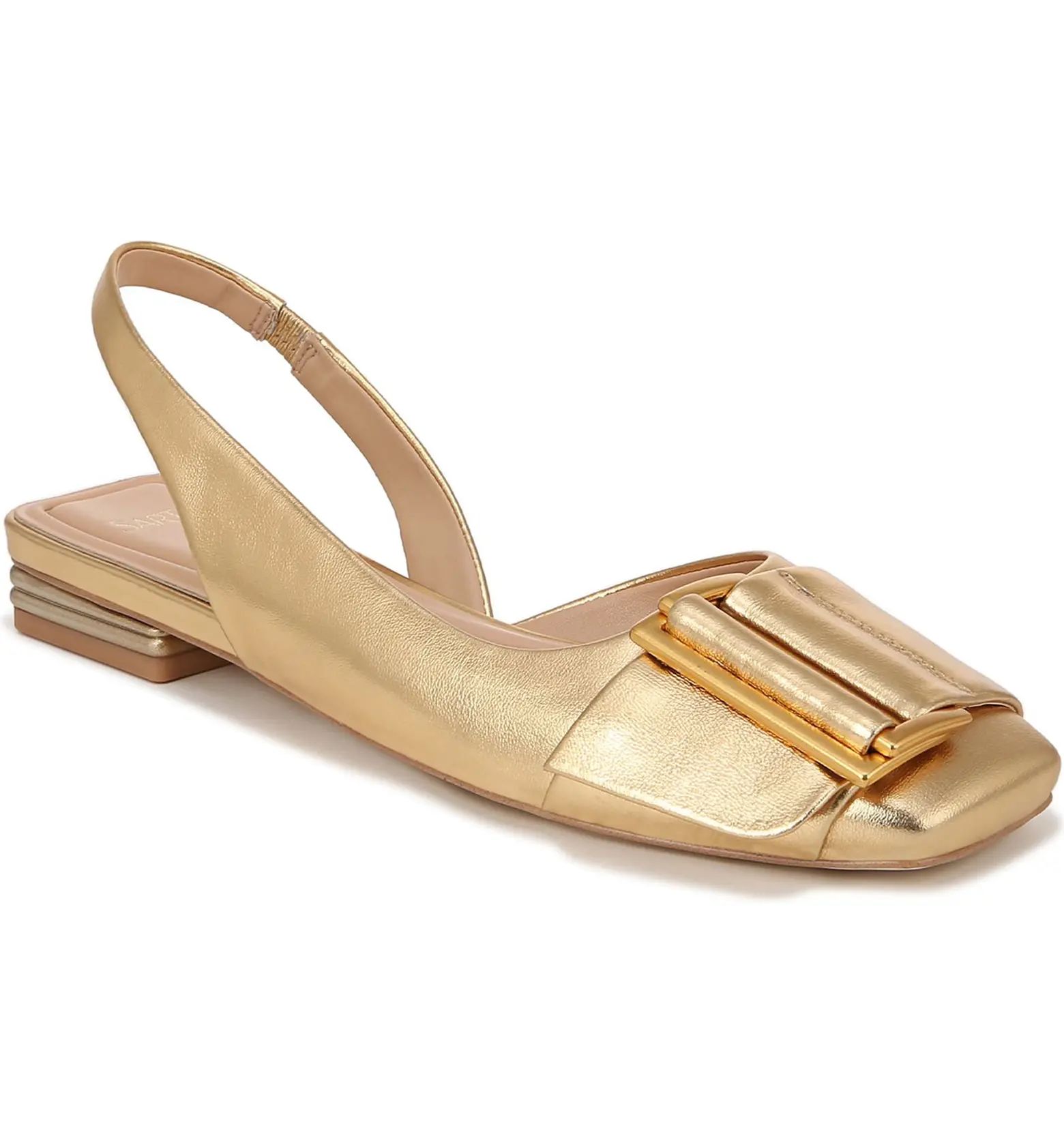 Tracy Slingback Square Toe Flat (Women) | Nordstrom