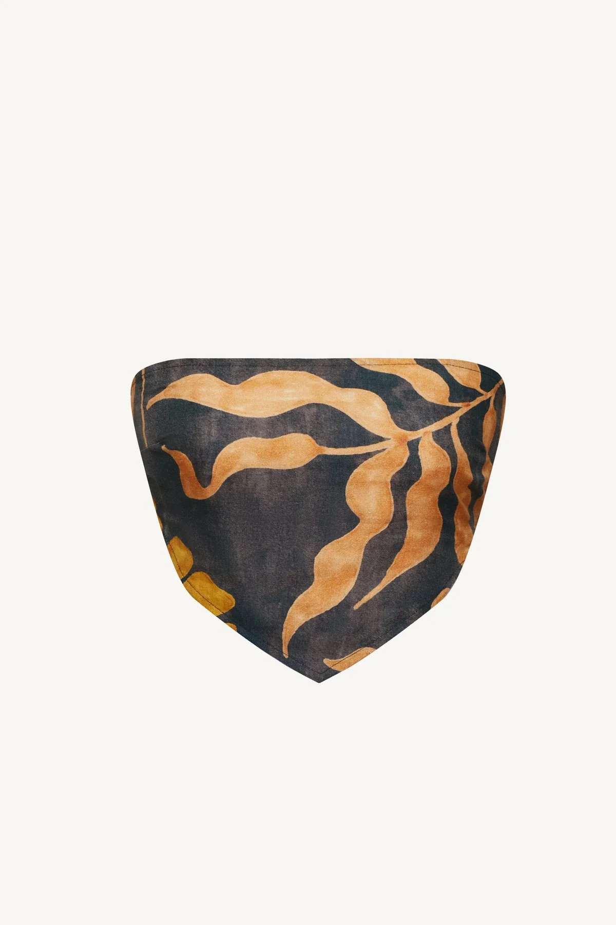 Joni Scarf Top - Kelp Flower EcoLinen | Vitamin A
