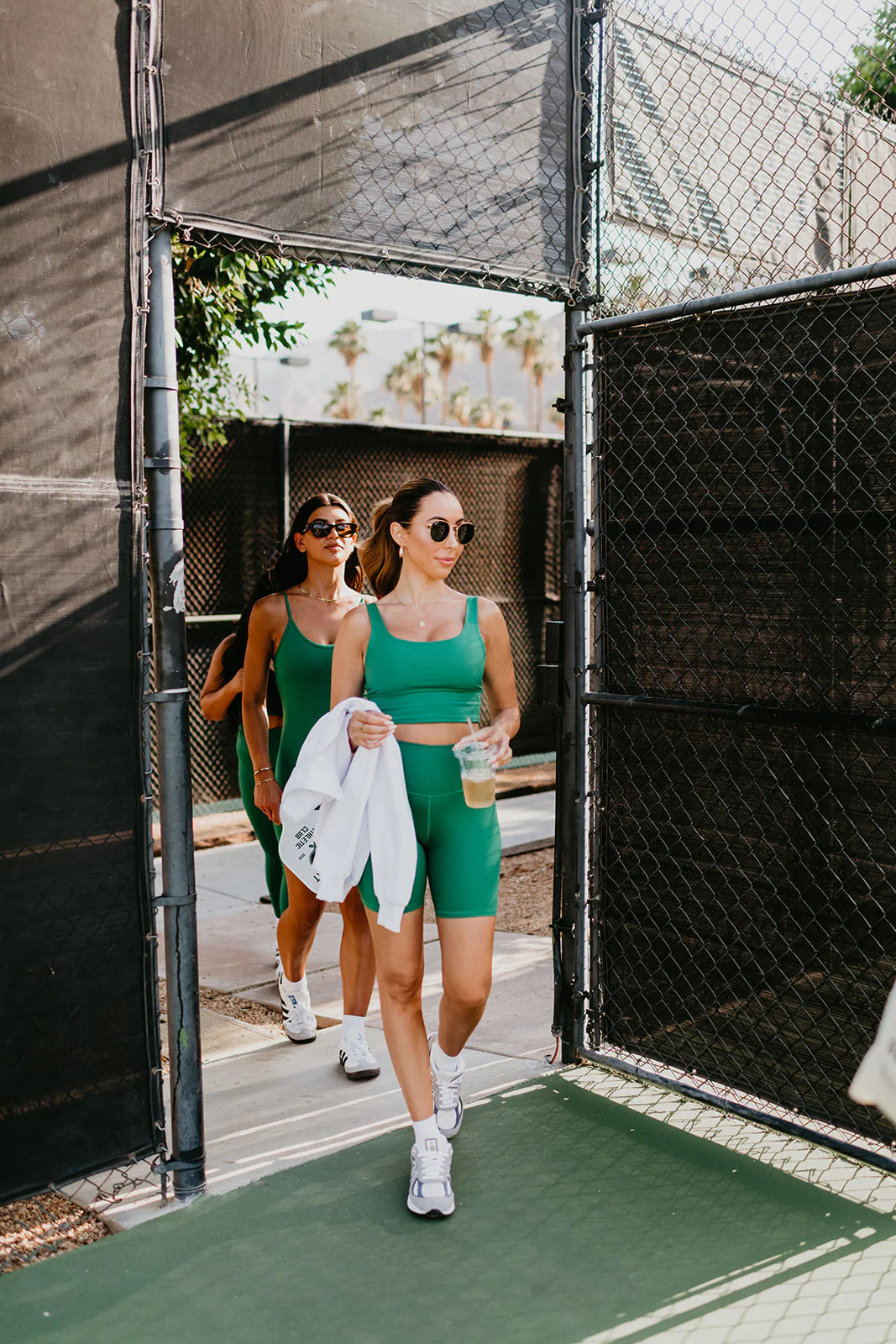 Biker Short - Hampton Green | Recreation Sweat