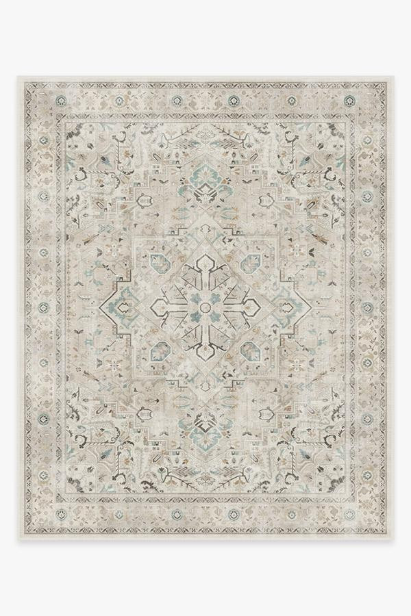 Kamran Ivory Opal Rug | Ruggable