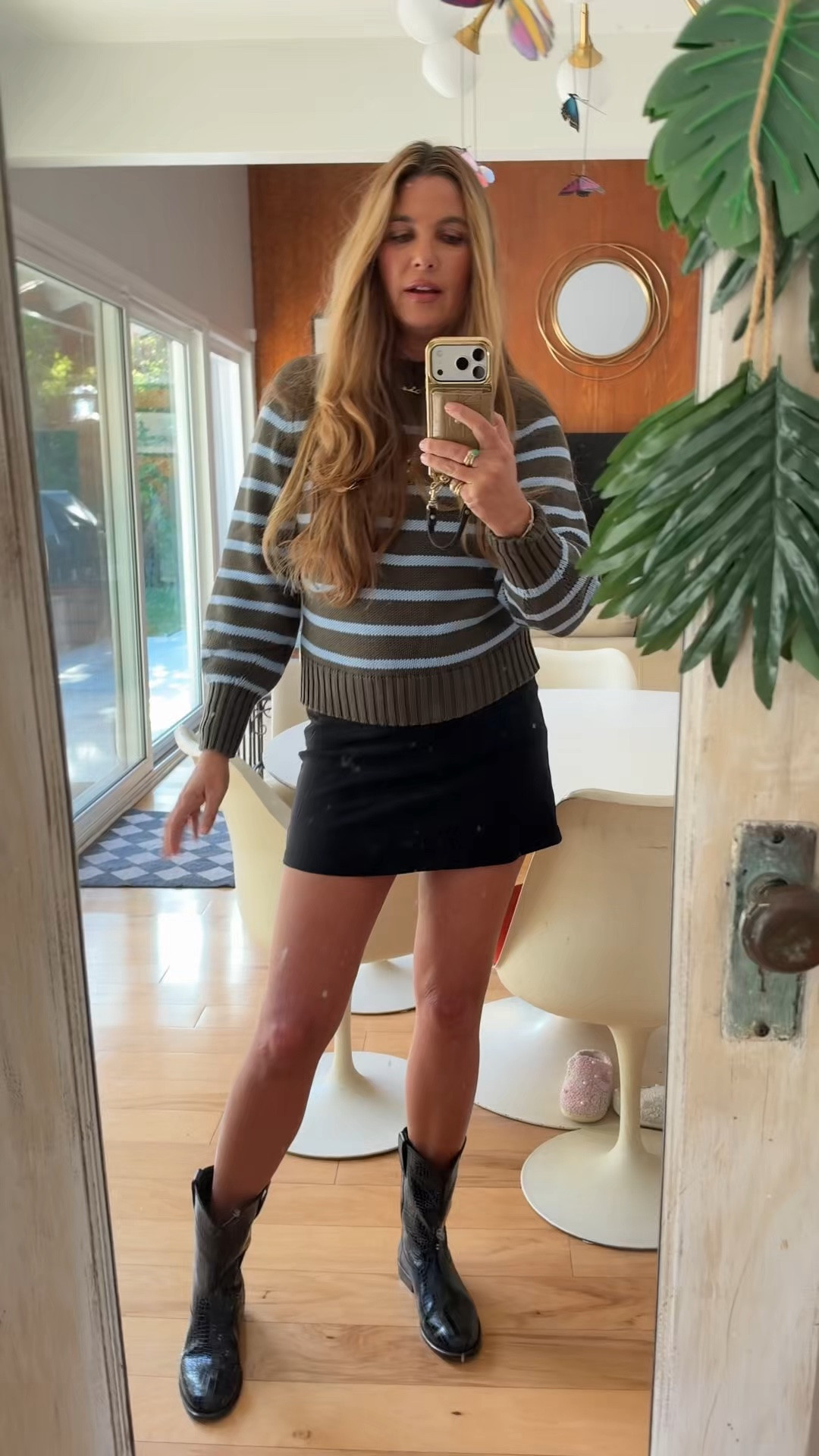 #WalmartPartner @WalmartStyle 
Natural fibers as much as possible…these are classic finds for fall. 🍂Sweater: medium (100% cotton) 
Skirt: medium (and $11!)

#LTKdayinmylife #LTKootd #LTKgrwm