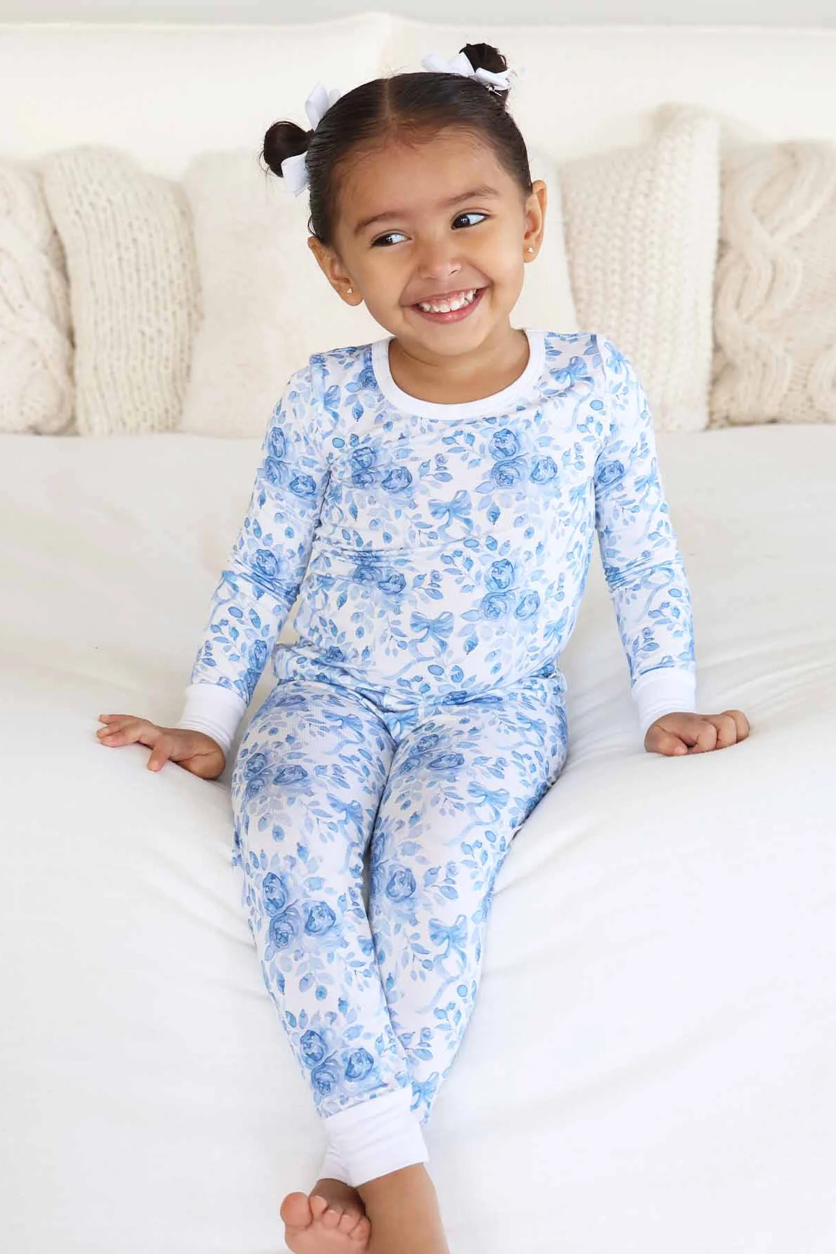 Betsy's Blooms Two Piece Pajama Set | Caden Lane