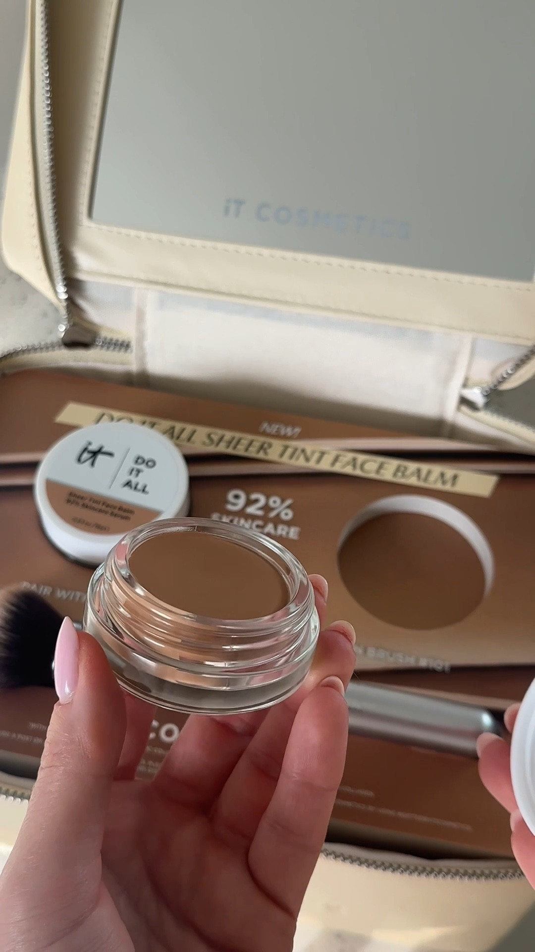 It cosmetics newest foundation 

#LTKdayinmylife #LTKselfcare #LTKBeauty