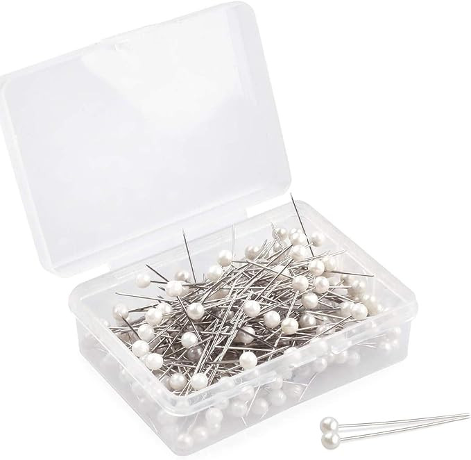 Push Pins, Map pins 600 PCS 1.5 in Pearlized Ball Head Pins Straight Pins Sewing Pins for DIY Sew... | Amazon (US)