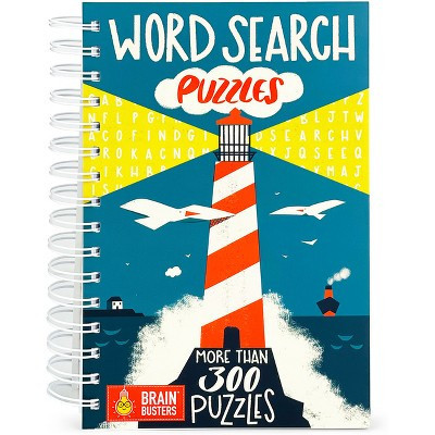 Word Search Puzzles - (Brain Busters) by  Parragon Books (Spiral Bound) | Target
