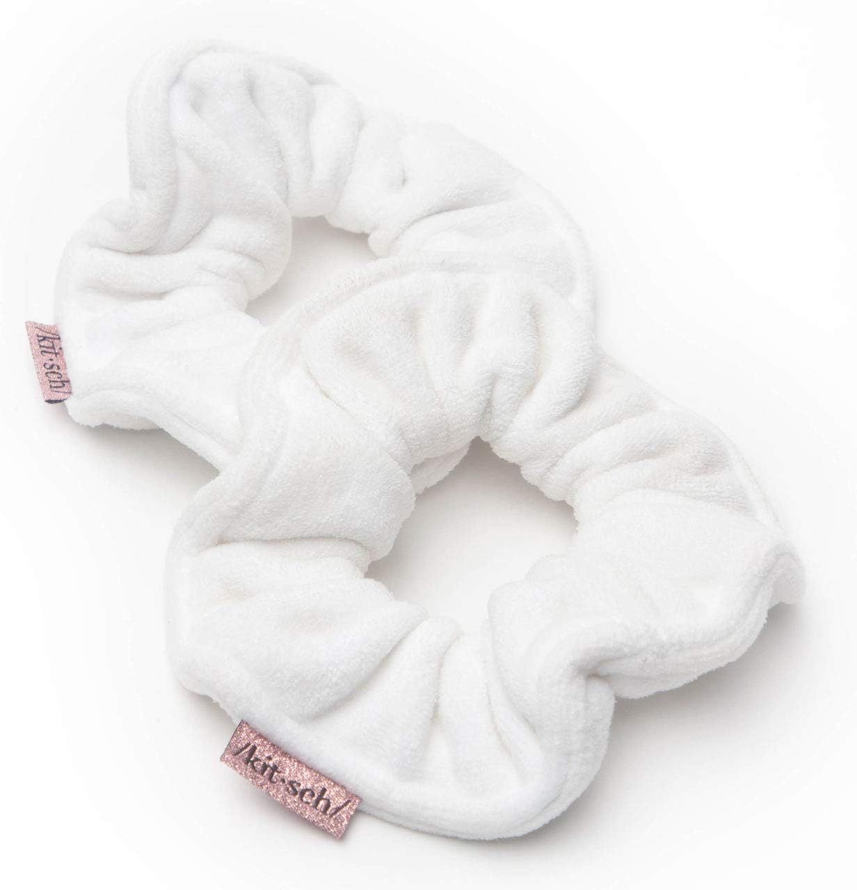 Kitsch Ultra Soft Microfiber Hair Towel Scrunchies for Frizz Free, Heatless Hair Drying, Towel Scrun | Amazon (US)
