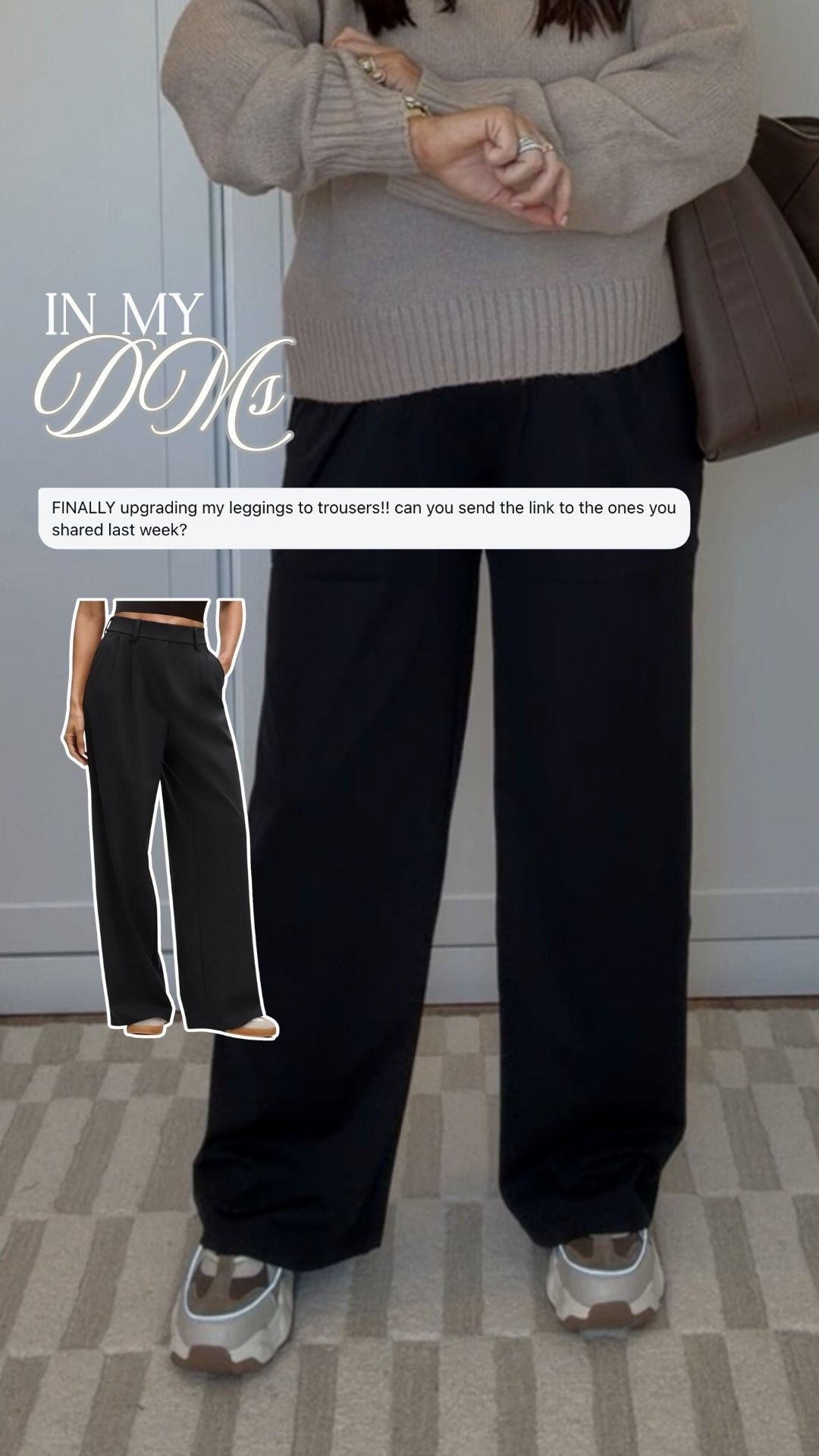 Time for the trouser upgrade! 👏

#LTKootd