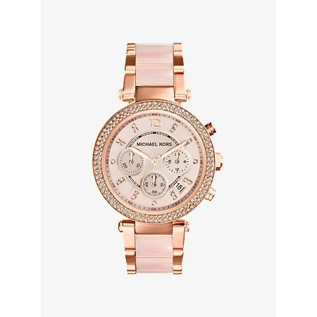Michael Kors Women s Parker Two-Tone Watch MK5896 | Walmart (US)