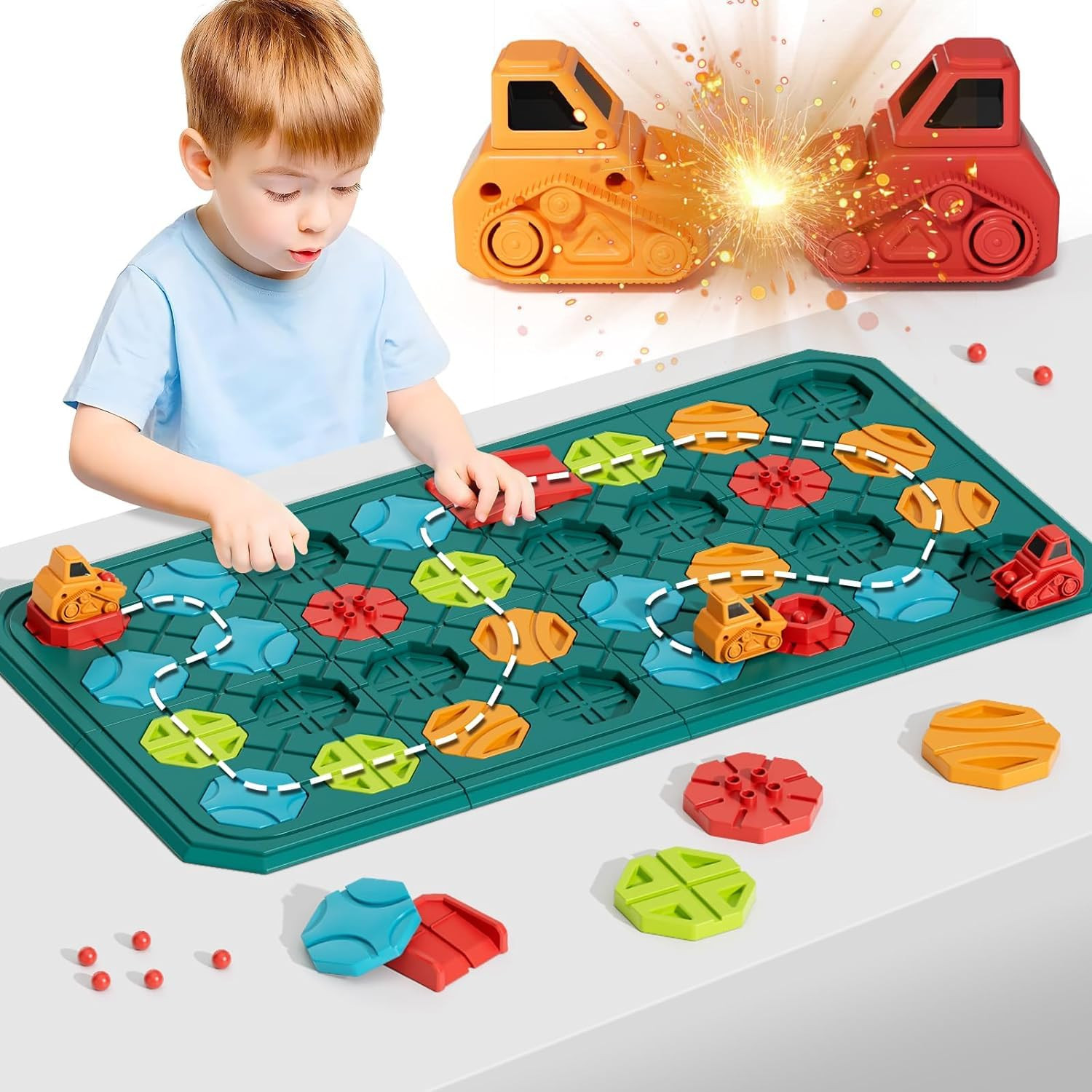 STEM - Juegos de mesa educativos, rompecabezas de aprendizaje lógico, constructor de caminos ló... | Amazon (US)