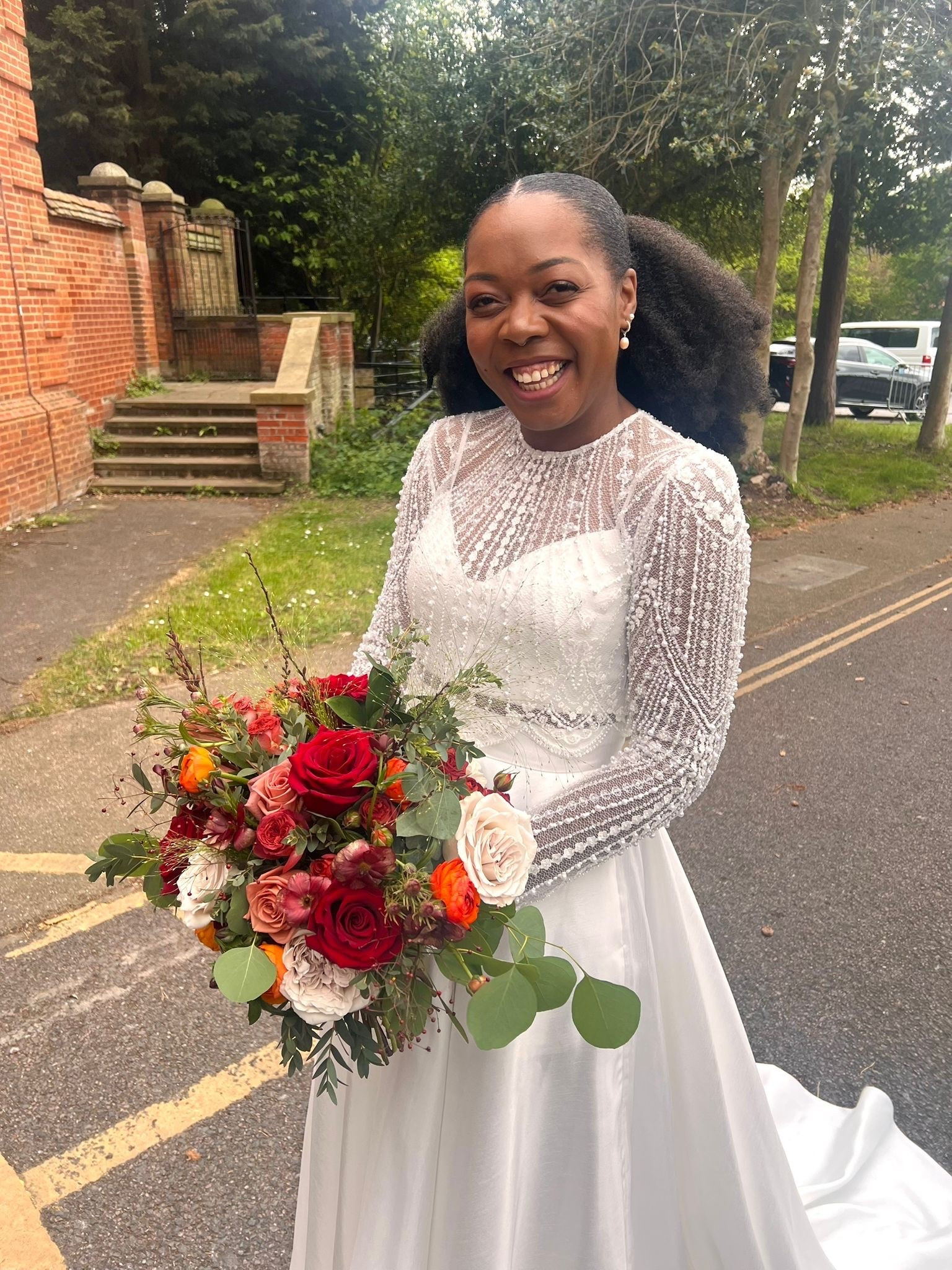 My wedding look 🥰✨🤍

Bride, over 40 bride, bridal separates, bridal makeup, natural hair bride, natural makeup, black bride, uk bride, spring bride

#LTKwedding #LTKluxury #LTKbeauty