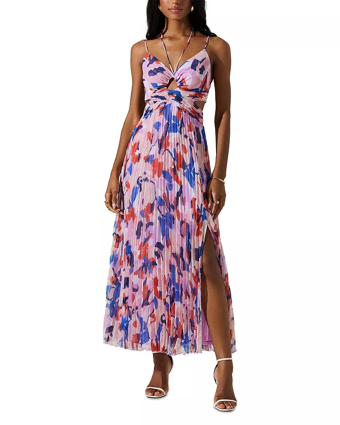ASTR the Label Parisa Pleated Maxi Dress Back to results -  Women - Bloomingdale's | Bloomingdale's (US)