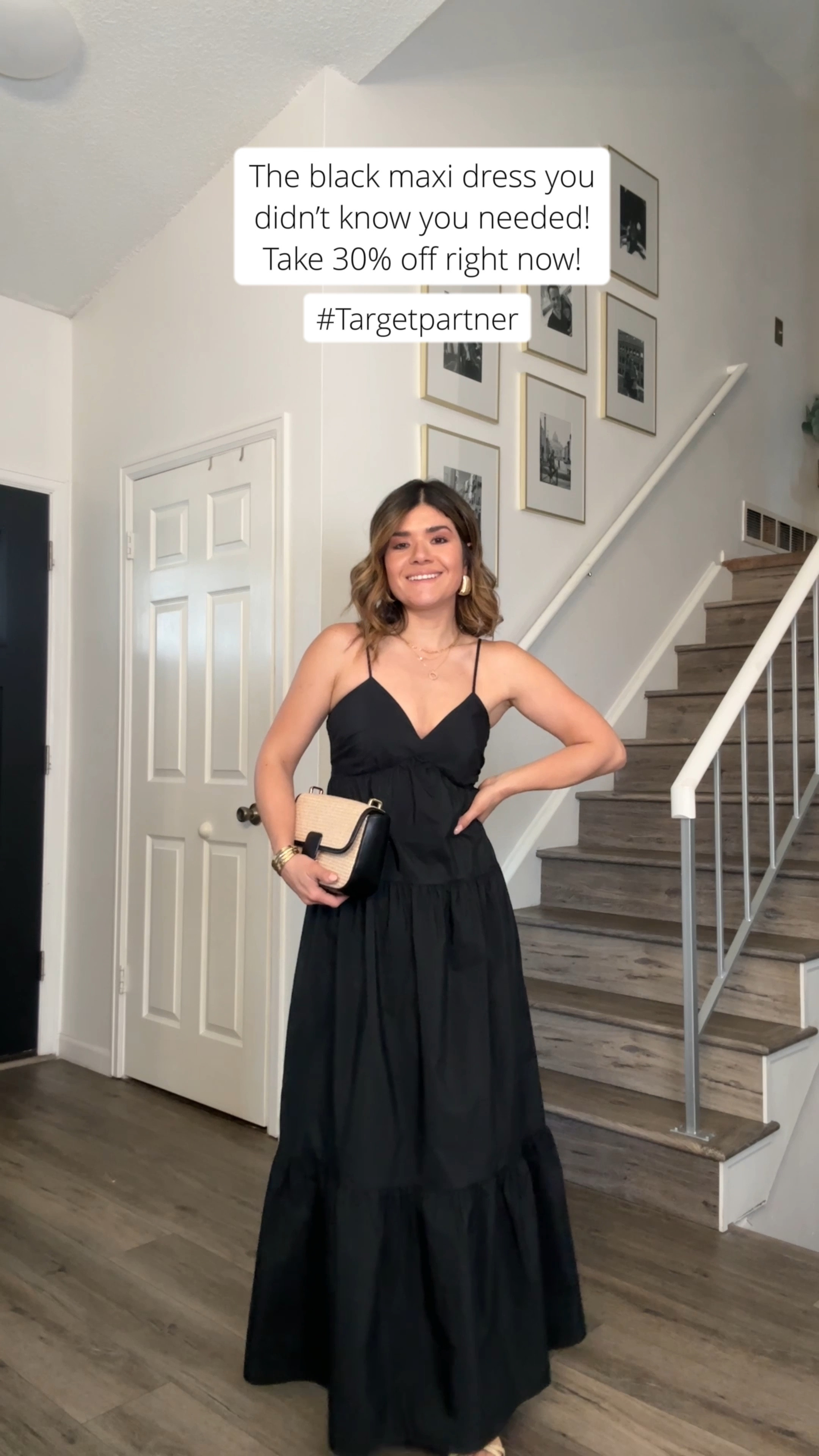#ad The black maxi dress you didn’t know you needed! How gorgeous is this style?!  👏🏼🖤✨👏🏼It runs true to size, and I’m wearing size xs! Take 30% off right now! 
@TARGET Circle Week is here, and you can enjoy up to 30% off so many products! These deals are available for members only, so make sure to sign up for Target Circle to unlock all the savings! @Targetstyle #target #TargetStyle #TargetPartner #TargetCircleWeek 

#LTKxTarget #LTKsalealert #LTKfindsunder50