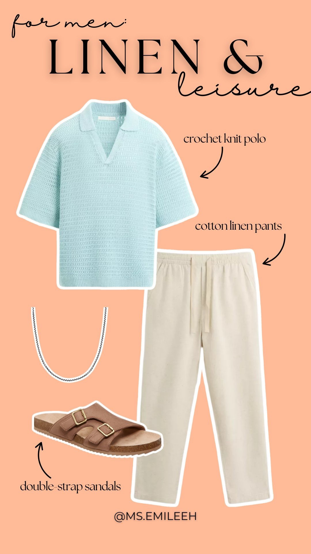 For men: Linen and Leisure 🌊 for summer 
 
July 4th outfit  
Men’s summer style, 
Men’s sandals 
Mens David Yurman necklace  
Men’s Navy button shirt,
Zara Men,
OOTD
Summer outfits,
Outfit for him,
Polarized sunglasses,
Crochet polo,
Men’s summer outfits,
Gift for him, 
Father’s Day gifts,
Summer outfits for him,
Short Outfits for him,
Button up shirts,  
Birthday gift for him 

#LTKGiftGuide #LTKMens #LTKStyleTip