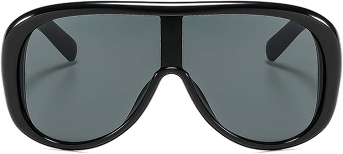 YAMEIZE Retro Oversized Pilot Sunglasses for Women Men Large Oversize Oval Sunglasses Big Frame | Amazon (US)