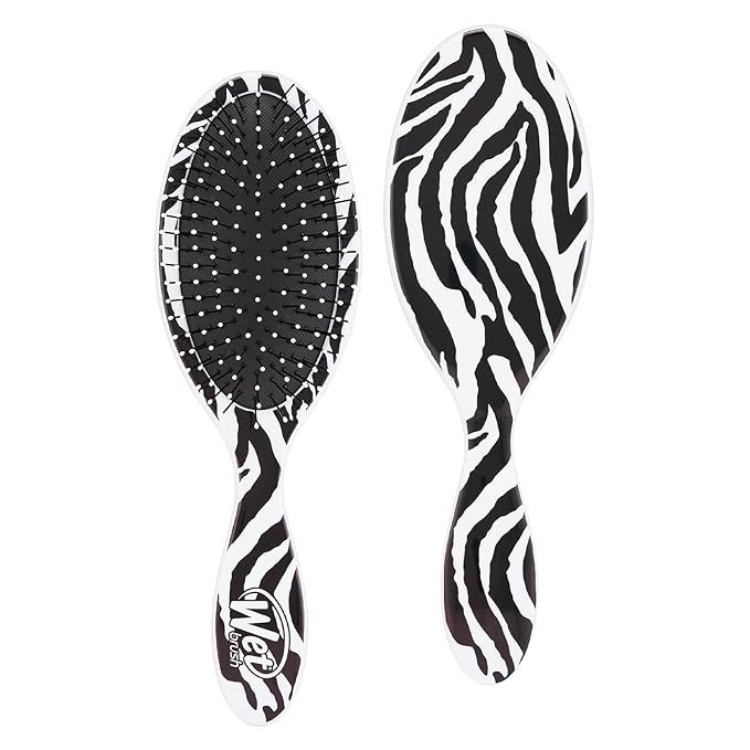 Wet Brush Original Detangler Brush - Zebra, Safari - All Hair Types - Ultra-Soft Bristles Glide T... | Amazon (US)
