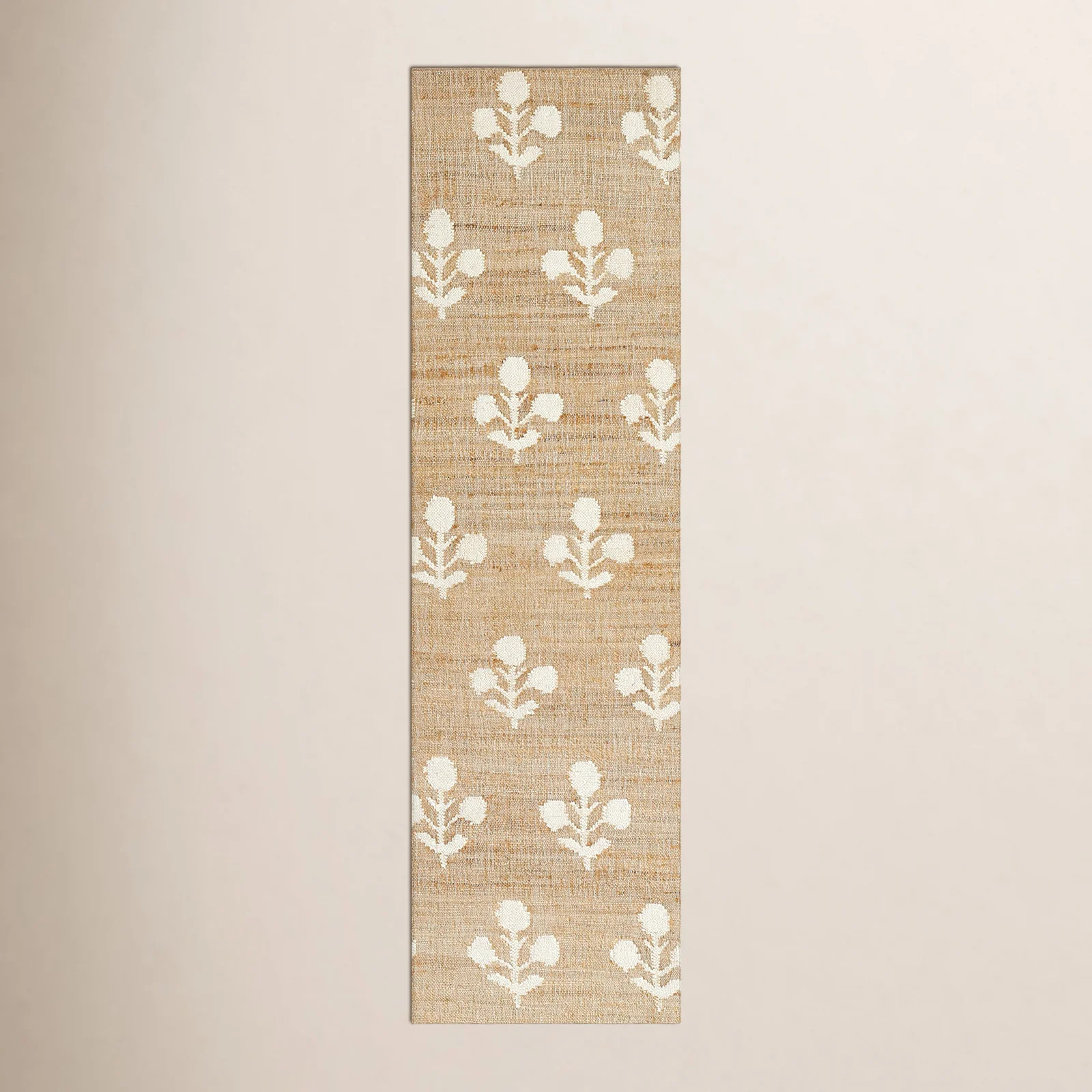 Erin Gates by Momeni Orchard Bloom Natural Hand Woven Wool and Jute Area Rug | Birch Lane