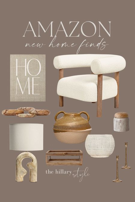 Amazon New Home Finds

Amazon, Amazon Home, Amazon Find, Found It On Amazon Home Decor, Bouclé Chair, Neutral Home, Organic Modern, Lamp, Decorative Chain, Coffee Table Book, Jewelry Box, Vase, Planter, Creative Co-Op, Wood Tones, Marble Decor, Brass Decor, Japandi, Warm Modern, Modwrn Home

#LTKstyletip #LTKFind #LTKhome
