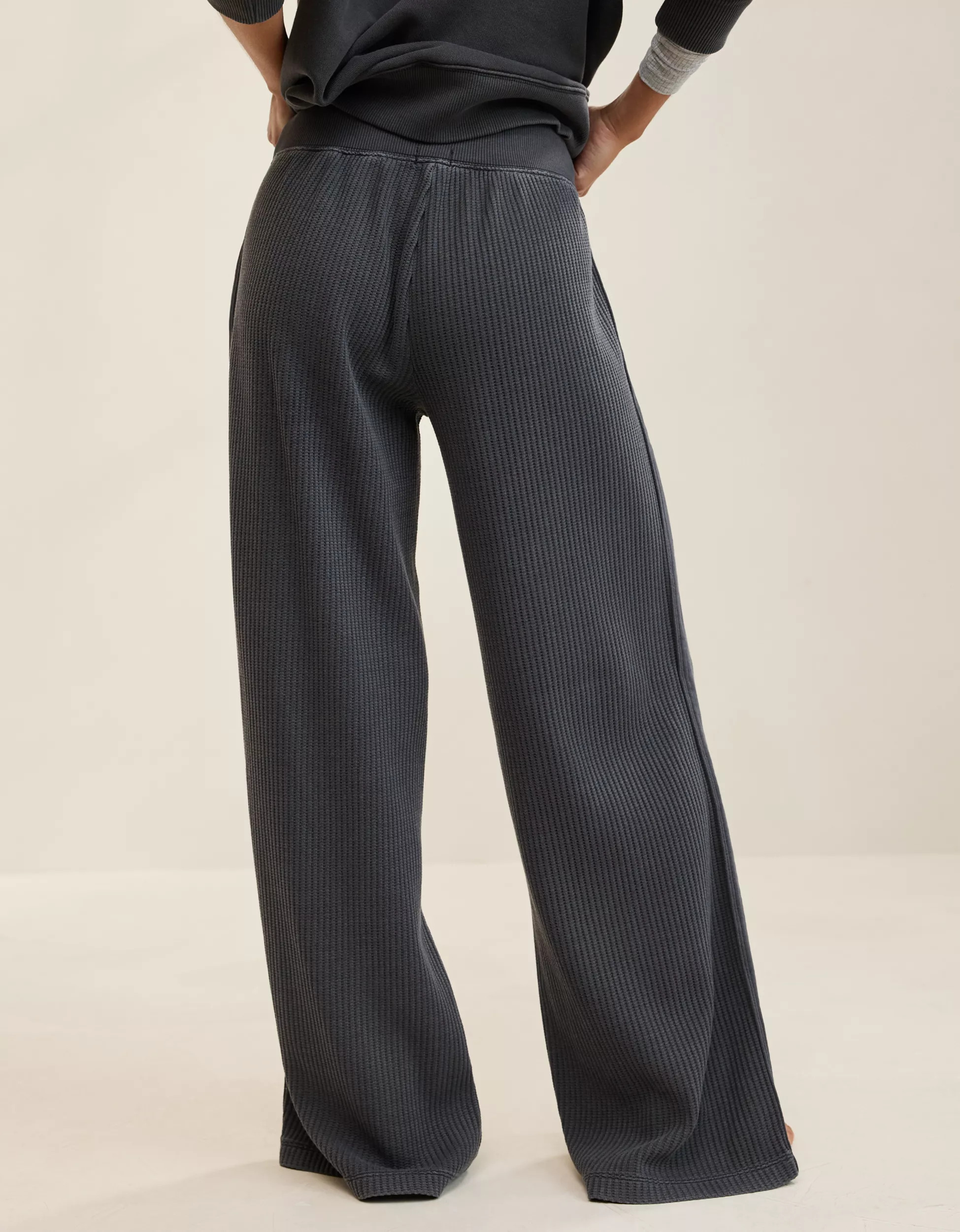 Aerie Essential Waffle Trouser | American Eagle Outfitters (US & CA)