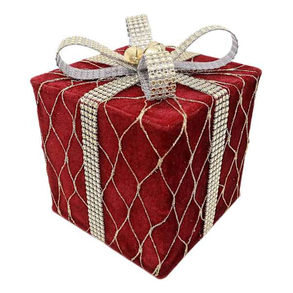 Burgundy Gift Box, 6" | At Home