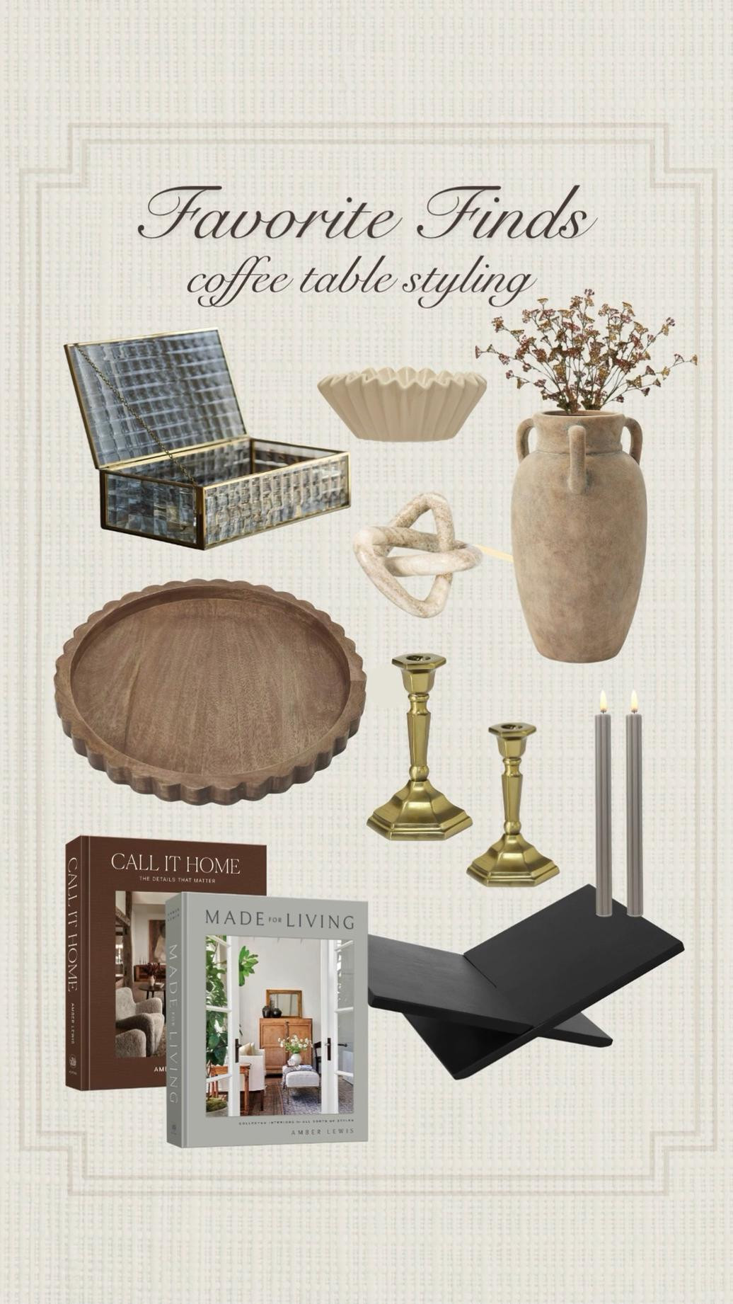 Add charm and character to your coffee table with some of my favorite vintage style finds from Walmart! cottage, antique, modern vintage, modern organic, traditional, living room, family room, den, home office, guest room #LTKWatchNow #LTKFindsUnder50

#LTKSeasonal #LTKHome