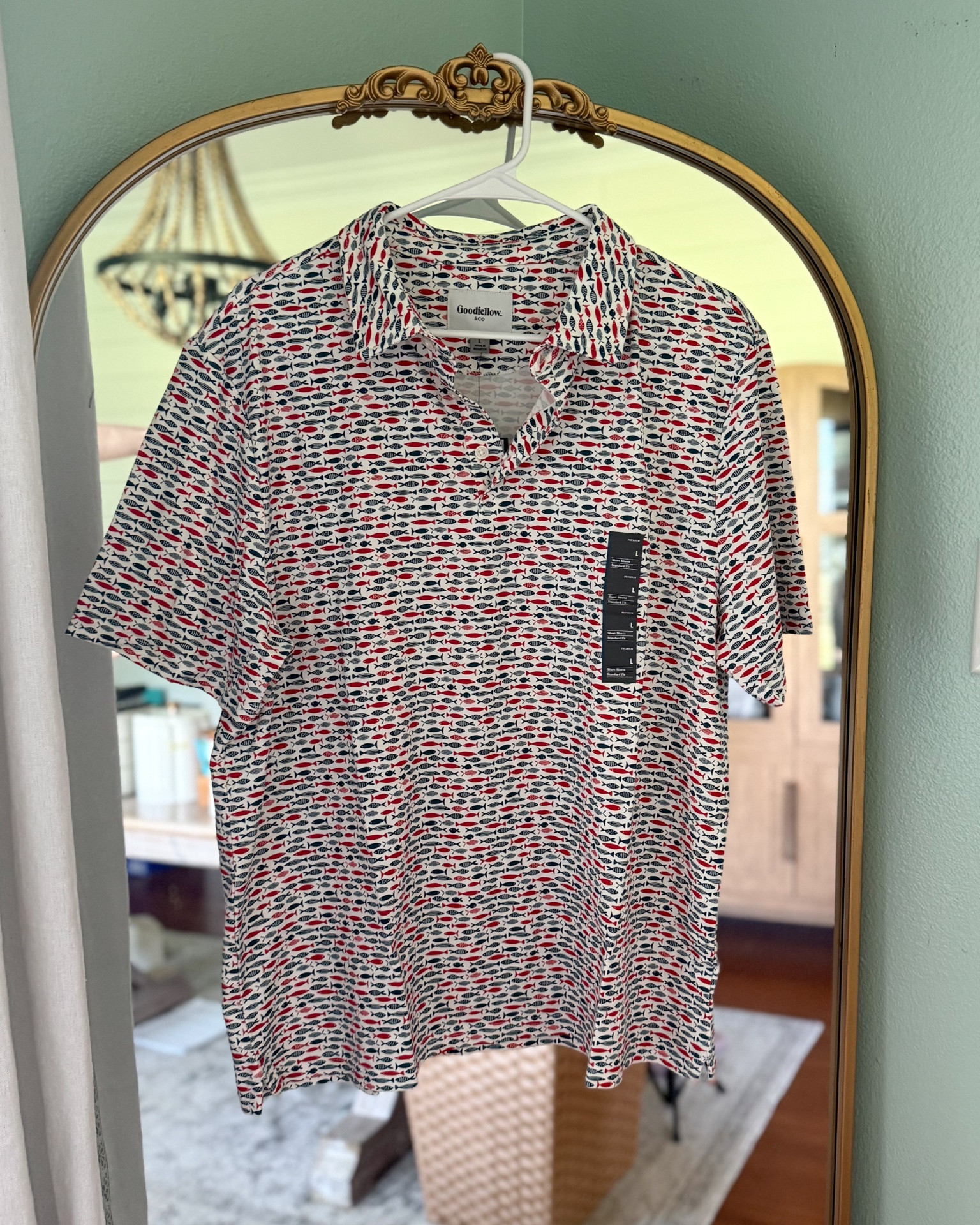 Great summer polo for the hubby! Love the ❤️🤍💙 fish on this one!

#LTKMens #LTKSaleAlert #LTKSeasonal