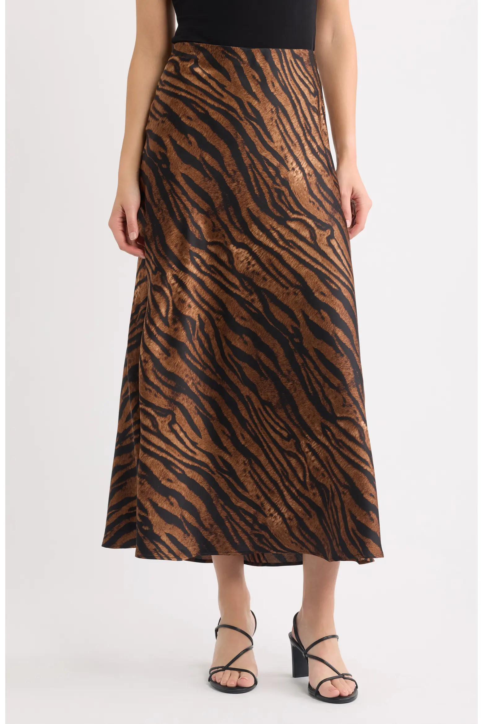 Anne Klein Print Pull-On Bias Flared Skirt (Women) | Nordstrom | Nordstrom