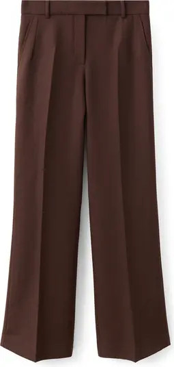Selection Pleat Front Straight Leg Wool Pants | Nordstrom