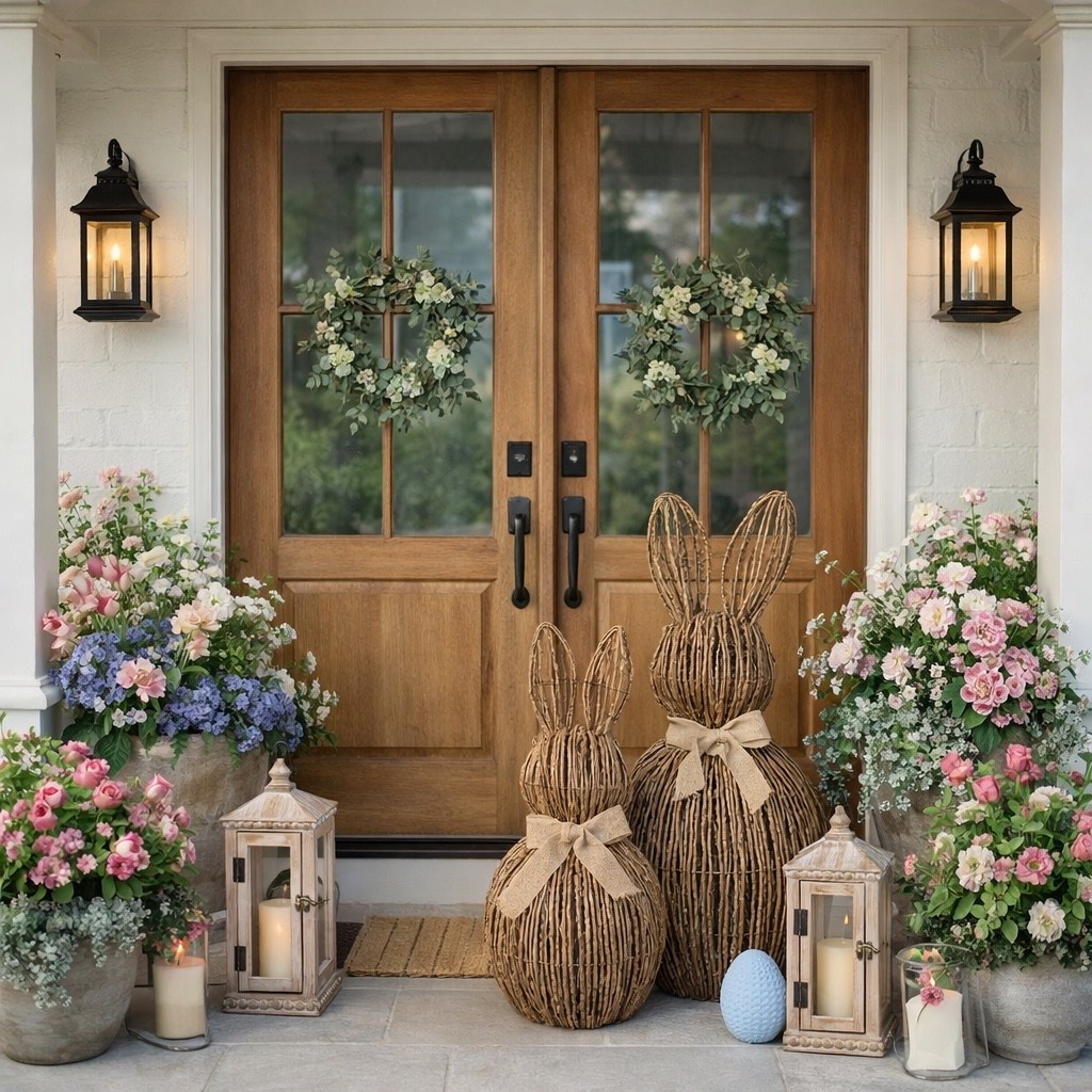 These woven bunnies are too cute!

#LTKSeasonal #LTKSaleAlert #LTKHome