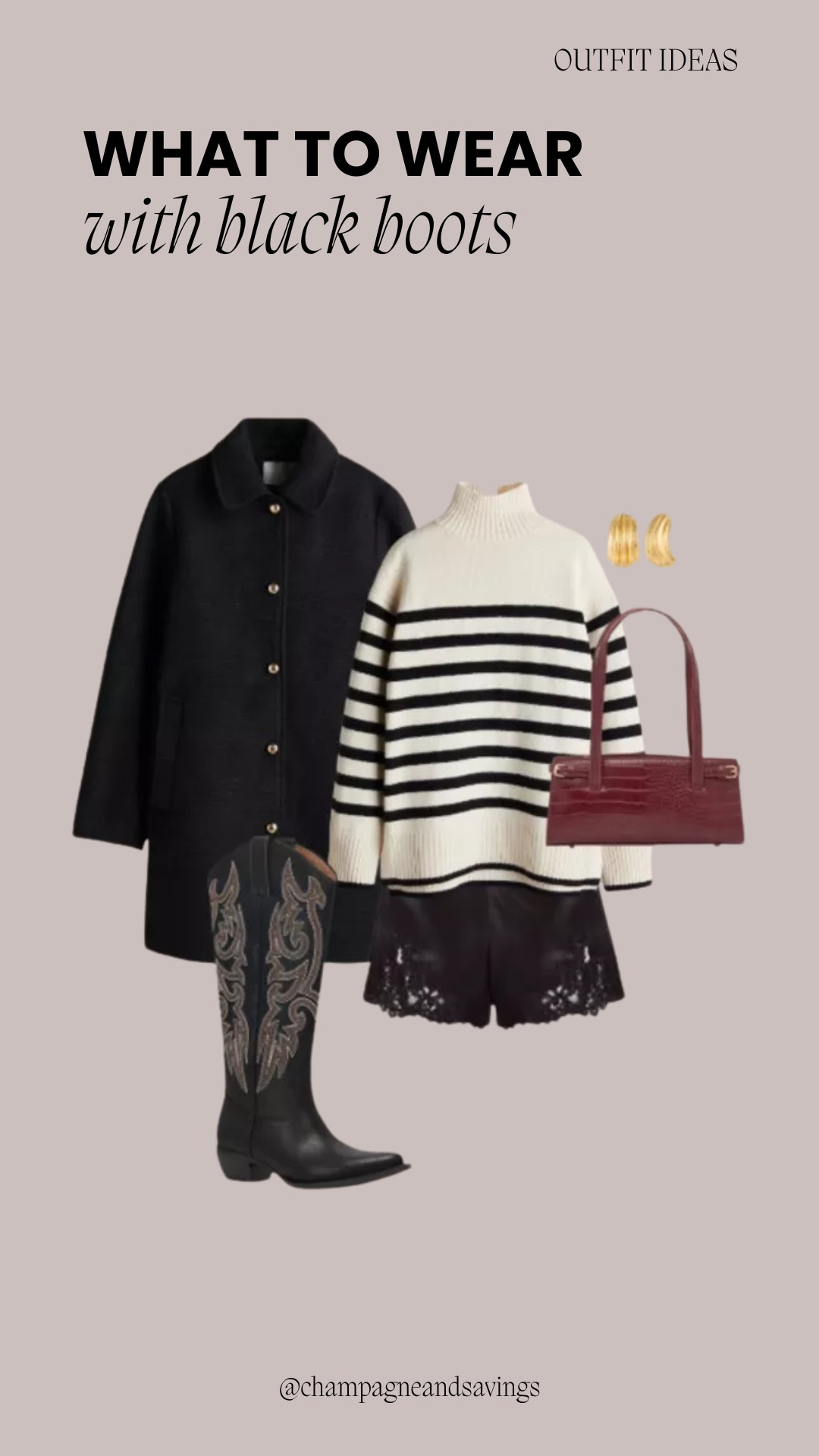 Black boots outfit

#LTKFindsUnder100 #LTKootd #LTKFindsUnder50