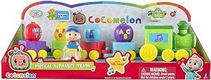 CoComelon Musical Alphabet Train with JJ-Features Alphabet Train with Music,Sounds & Phrases-4 Al... | Amazon (US)