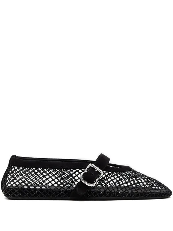 AlaïaBallerinas mit Mesh-Schnalle | Farfetch Global