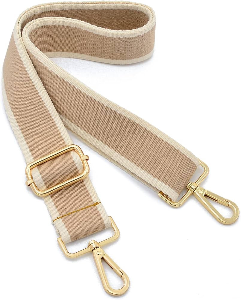 ROYGBCP Adjustable Purse Strap Bag Shoulder Strap Replacement Crossbody Canvas Bag Handbag Purses... | Amazon (US)