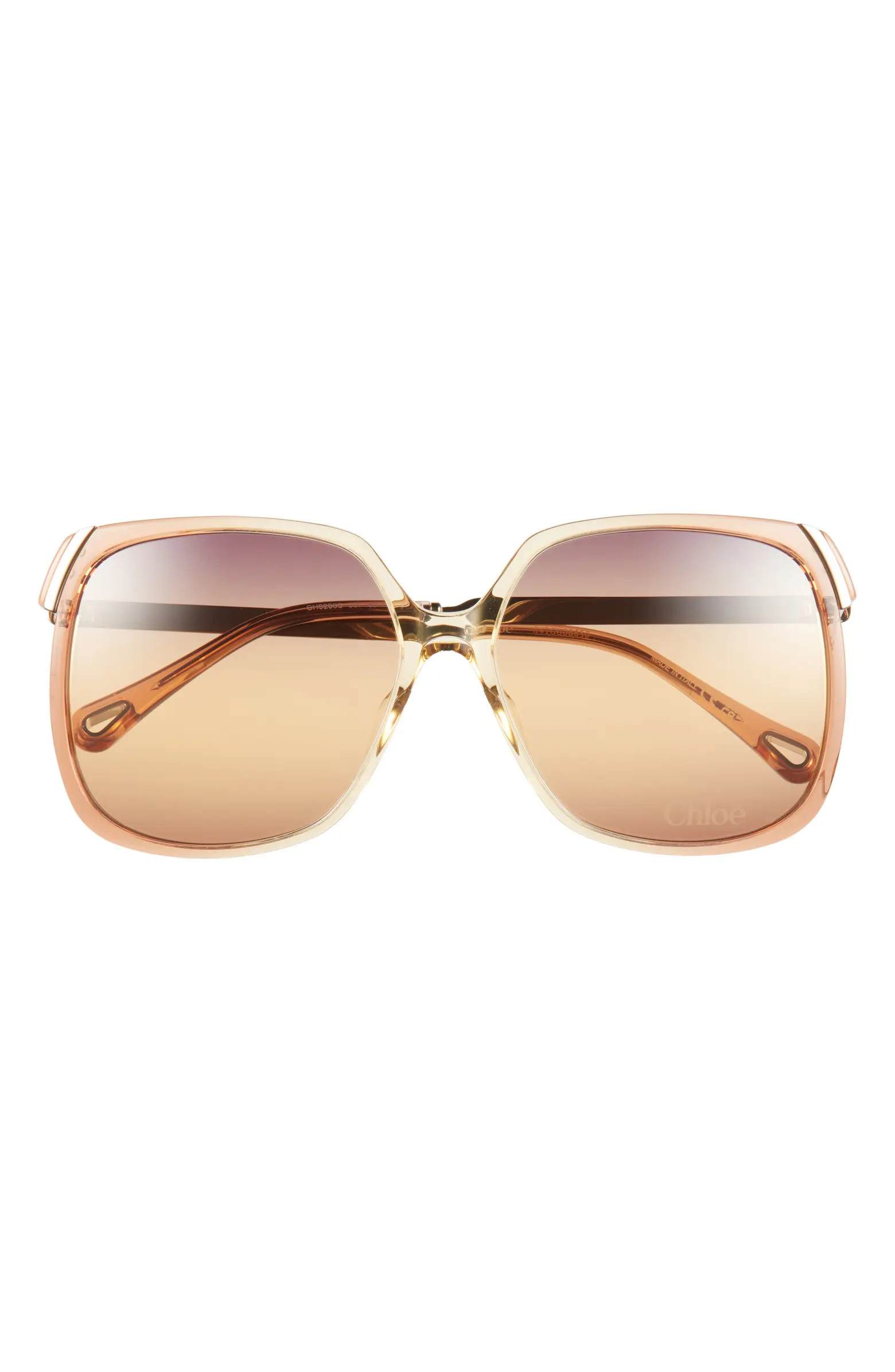 60mm Oversize Square Sunglasses | Nordstrom