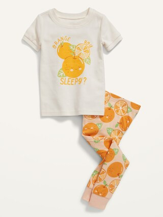 Unisex Printed Pajama Set for Toddler & Baby | Old Navy (CA)