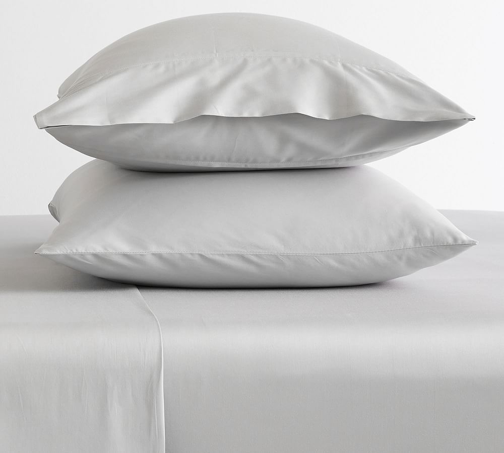 Essential Sateen Pillowcases - Set of 2 | Pottery Barn (US)