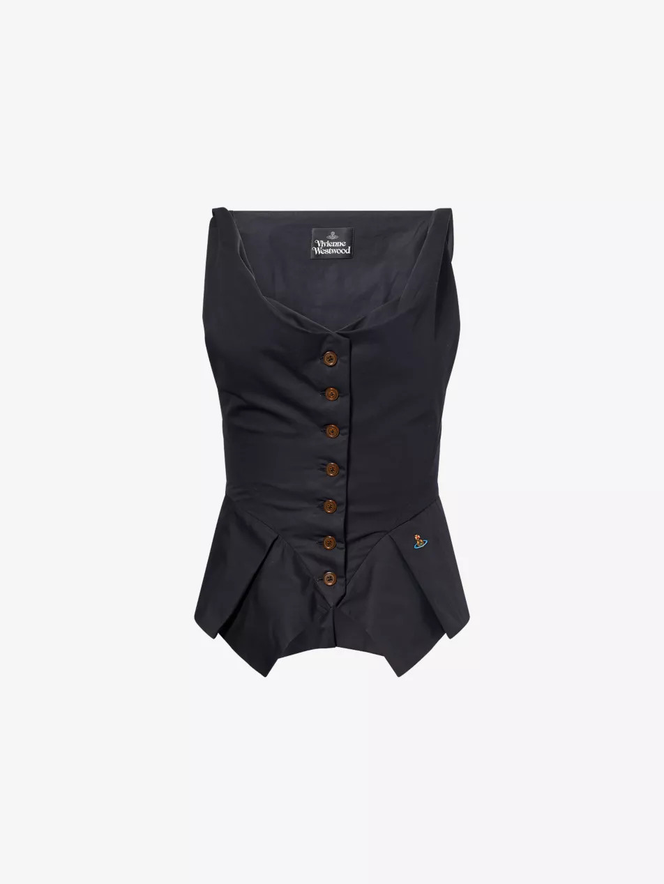 Monday Asymmetric Cotton Vest | Selfridges