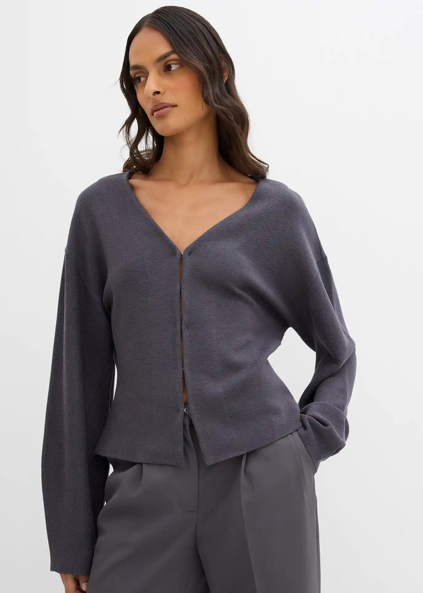 Cardigan in misto viscosa | Bonprix IT