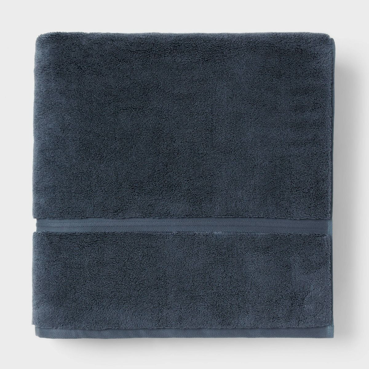 Oversized Spa Plush Bath Towel Slate Blue - Threshold™ | Target