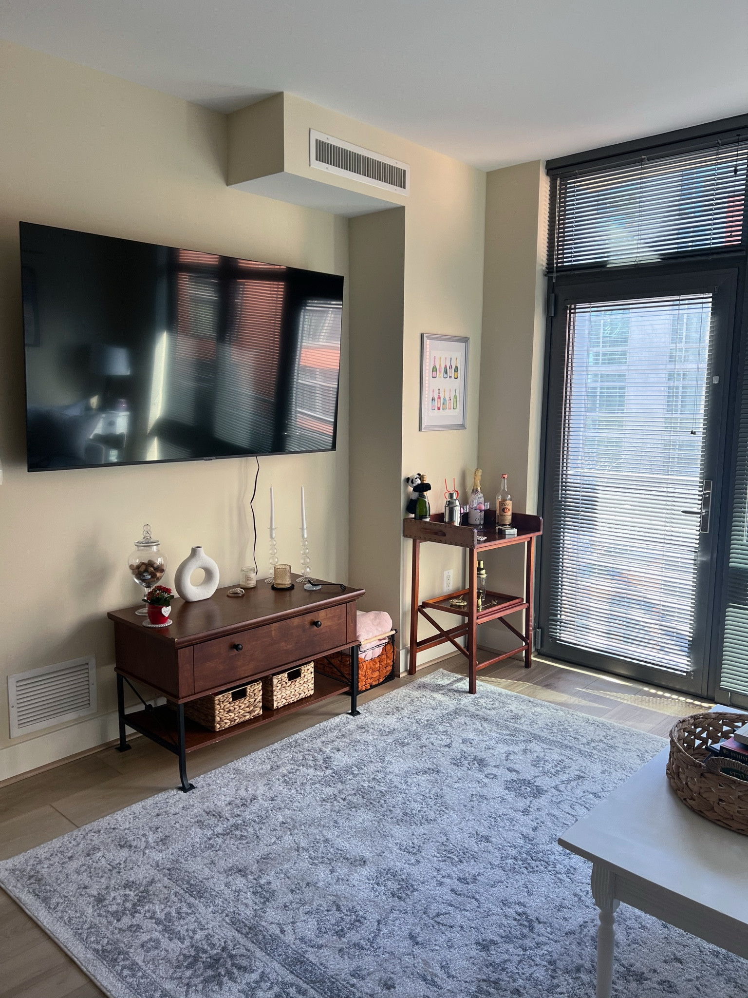 Just got our new TV put up because I decided to move the original one into my room & wanted to share because the sale is amazing for a great 70 inch TV🍾📺👏🏼#LTKMostLoved 

#LTKHome #LTKSaleAlert