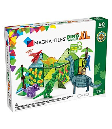 Magna-Tiles� STEAM Dino World XL 50-Piece Set - Multi | Dillard's