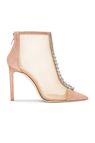 Jimmy Choo Bing 100 Boot in Nude | FWRD 