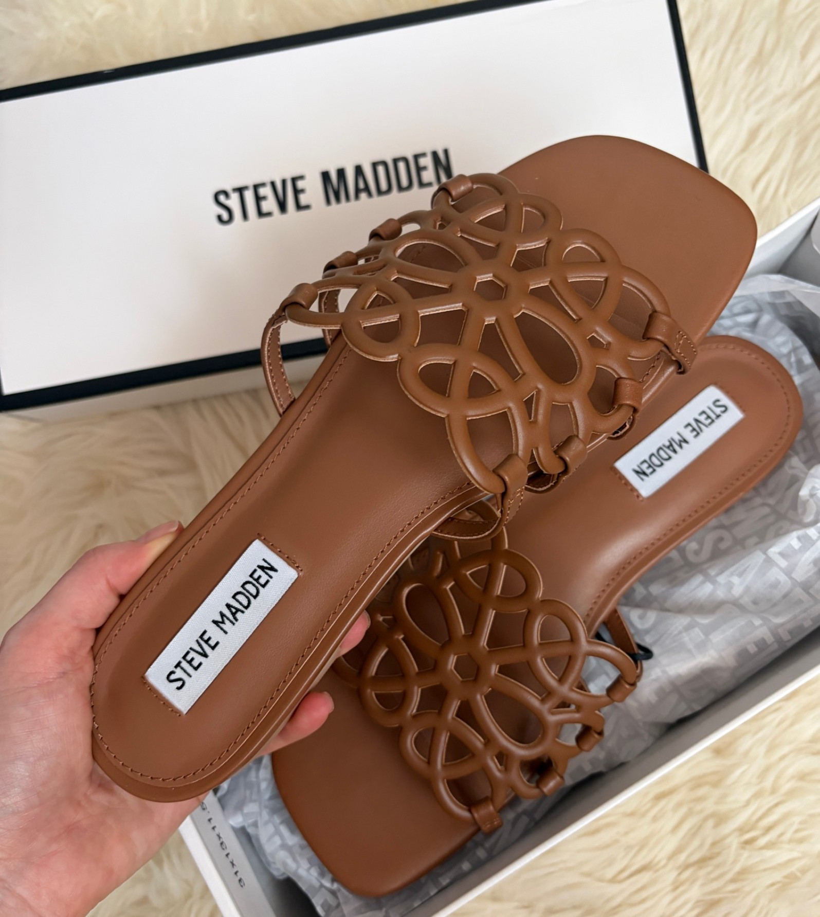 The perfect tan Summer sandals that look like a certain high end version. Opted for my usual UK size 5 (US Size  7)

#LTKsummer #LTKsale #LTKshoes