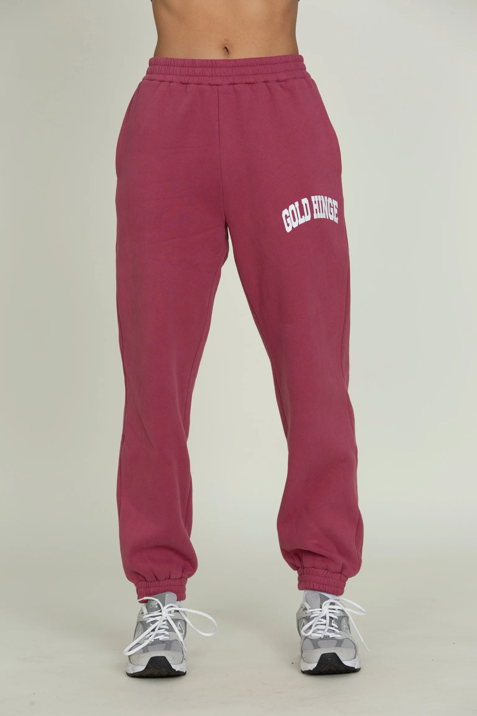 Pale Mulberry GH Sweatpants | Gold Hinge